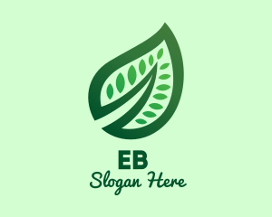 Organic - Healthy Detailed Leaf logo design