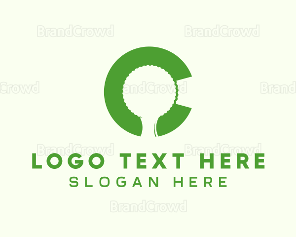 Tree Letter C Logo