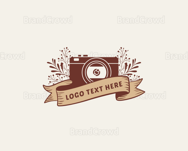 Camera Photography Banner Logo