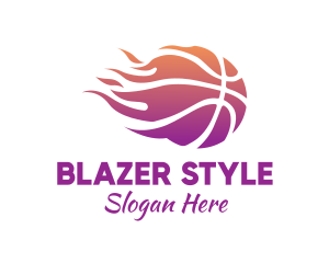 Blazing Fast Basketball logo design