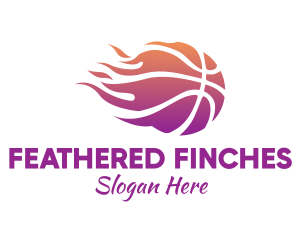 Blazing Fast Basketball logo design