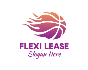 Blazing Fast Basketball logo design