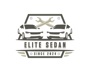 Sedan Car Detailing logo design