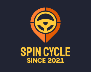 Wheel - Steering Wheel Location logo design