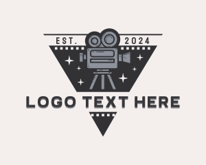 Movie - Film Movie Camera logo design