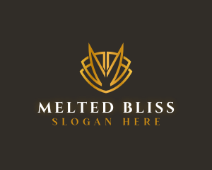 Shield Luxe Royal Letter M logo design