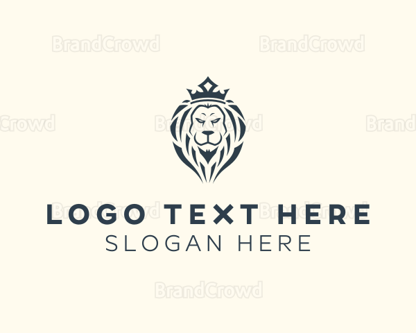 lion crown logos