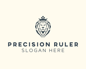 Lion Crown Royalty logo design