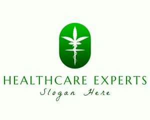 Medical Marijuana Healthcare logo design