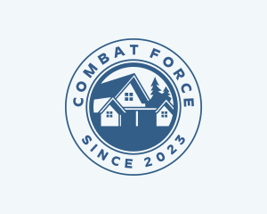 House Roofing Property Logo