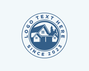 House Roofing Property Logo