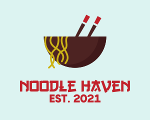 Noodle - Oriental Noodles Restaurant logo design