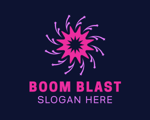 Explosive - Star Festival Pyrotechnics logo design