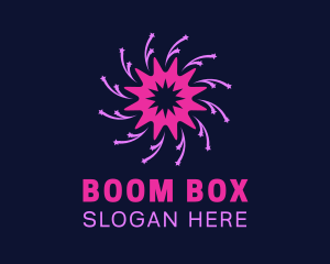 Explosion - Star Festival Pyrotechnics logo design