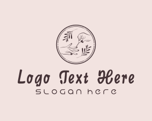 Natural - Natural Nail Polish logo design