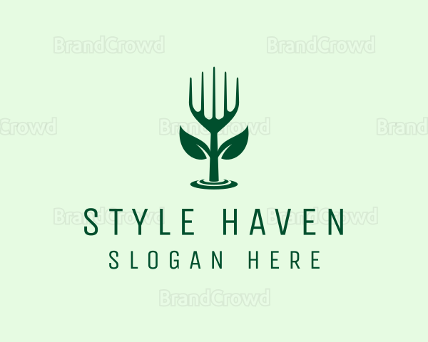 Organic Kitchen Restaurant Logo