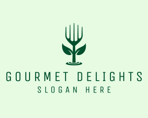 Organic Kitchen Restaurant logo design