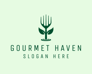 Organic Kitchen Restaurant logo design