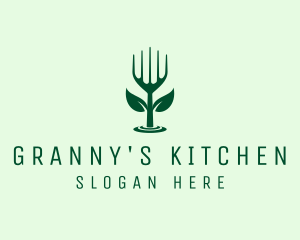 Organic Kitchen Restaurant logo design