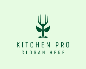 Organic Kitchen Restaurant logo design