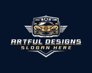 Sports Car Detailing logo design