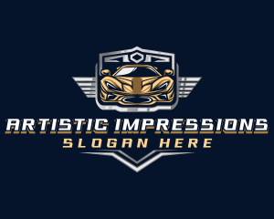 Sports Car Detailing logo design