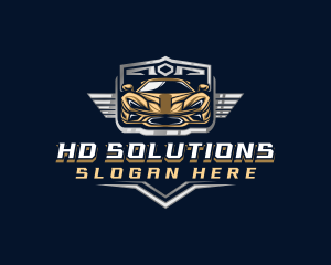 Sports Car Detailing logo design