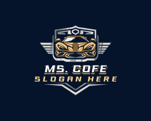 Sports Car Detailing logo design