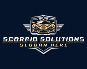 Sports Car Detailing logo design