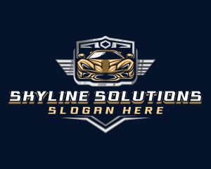 Sports Car Detailing logo design