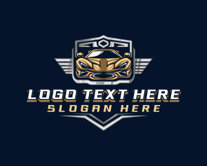 Emblem - Sports Car Detailing logo design