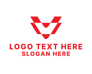 Agency - Professional Agency Letter V logo design