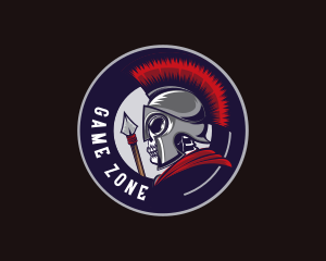 Spartan Gladiator Gaming logo design