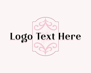 Ornamental Feminine Boutique logo design