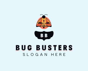 Bug Butterfly Insect  logo design