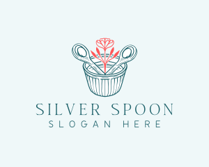 Baking Spoon Bakery logo design