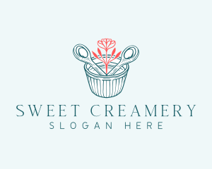 Baking Spoon Bakery logo design