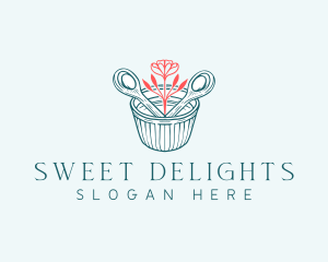 Baking Spoon Bakery logo design