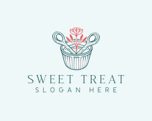 Baking Spoon Bakery logo design