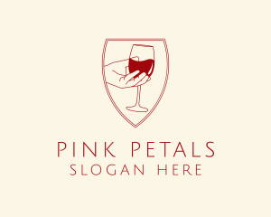 Wine Hand Bar  Logo