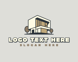 Contractor - Residential Architect House logo design