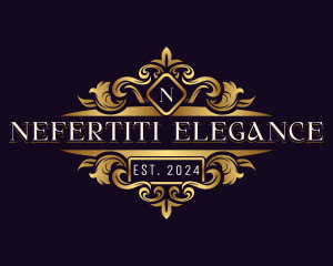 Elegant Ornament Crest logo design