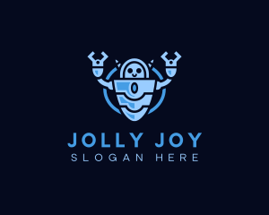 Jolly - Jolly Robot Machine logo design