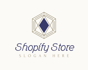 Luxury Diamond Jewelry logo design