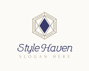 Souvenir Shop - Luxury Diamond Jewelry logo design