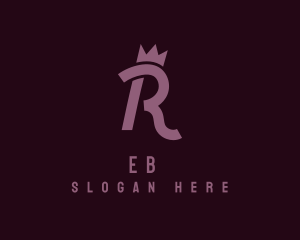 Majestic - Regal Crown Letter R logo design