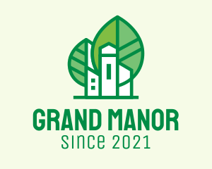 Eco Friendly Mansion  logo design