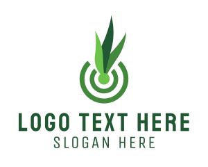 Seedling - Green Plant Gardening logo design