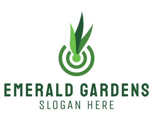 Green Plant Gardening  logo design