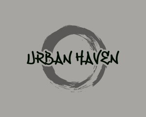 Graffiti Urban Paint logo design